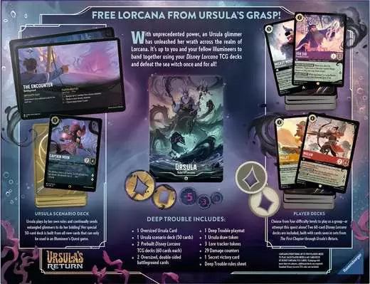 Disney Lorcana: Ursula's Return Illumineer’s Quest- Deep Trouble