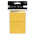 Deckbox: PRO 80+ Solid- Yellow