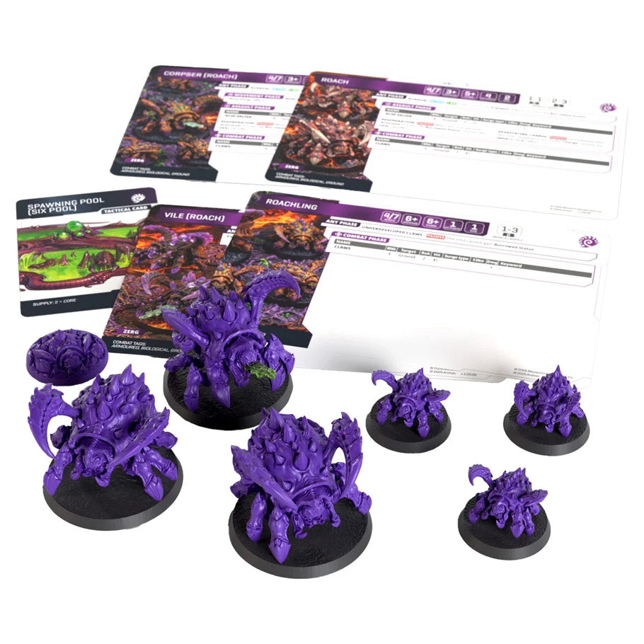 StarCraft: Tabletop Miniatures Game: Zerg: Roach Expansion Set