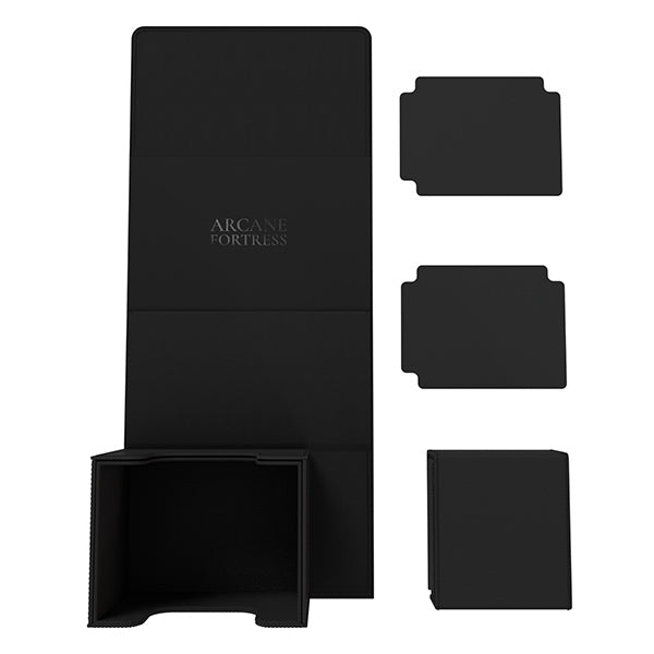 Deck Vault: Radiant 100+ Deluxe- Solid Color-Black