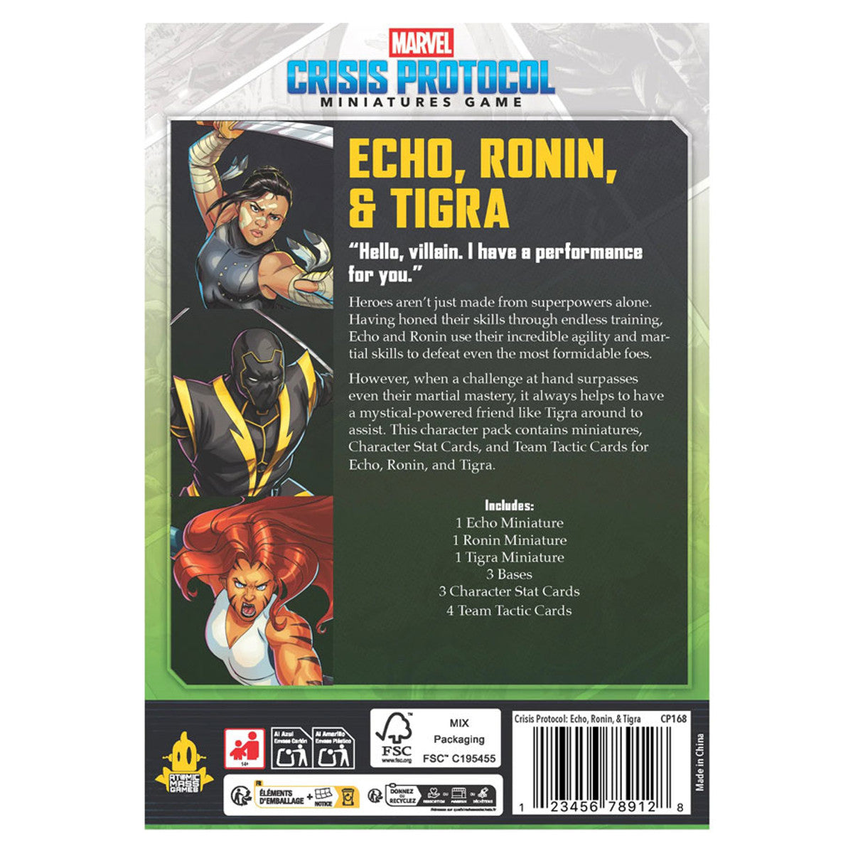 Marvel CP: Echo, Ronin & Tigra
