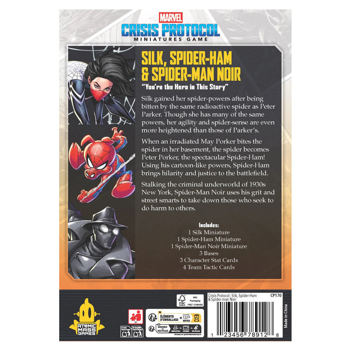 Marvel CP: Silk, Spider-Ham & Noir