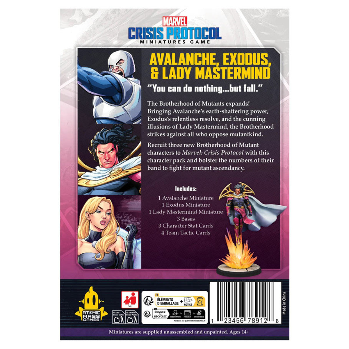 Marvel CP: Avalanche, Exodus & Lady