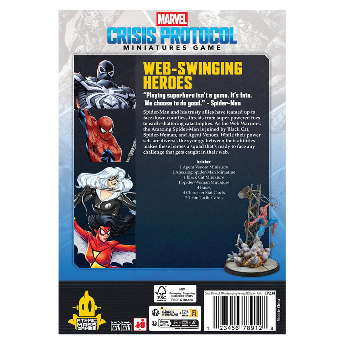 Marvel CP: Web-Swinging Heroes AP