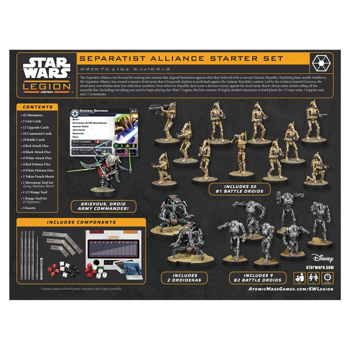 Star Wars Legion: Separatist Starter Set