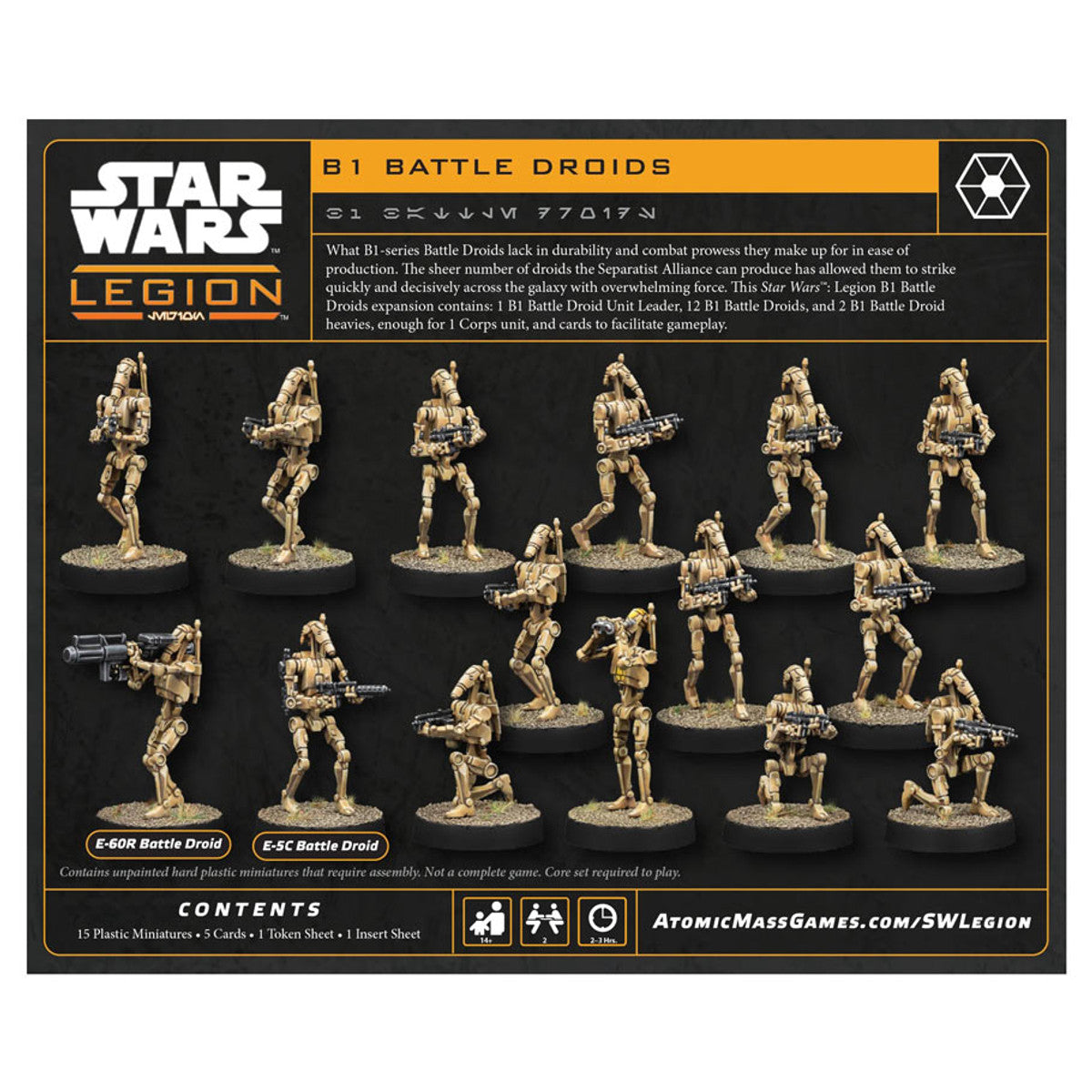 Star Wars Legion: B1 Battle Droids
