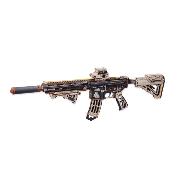 ROKR M416 Carbine 3D Wooden Puzzle