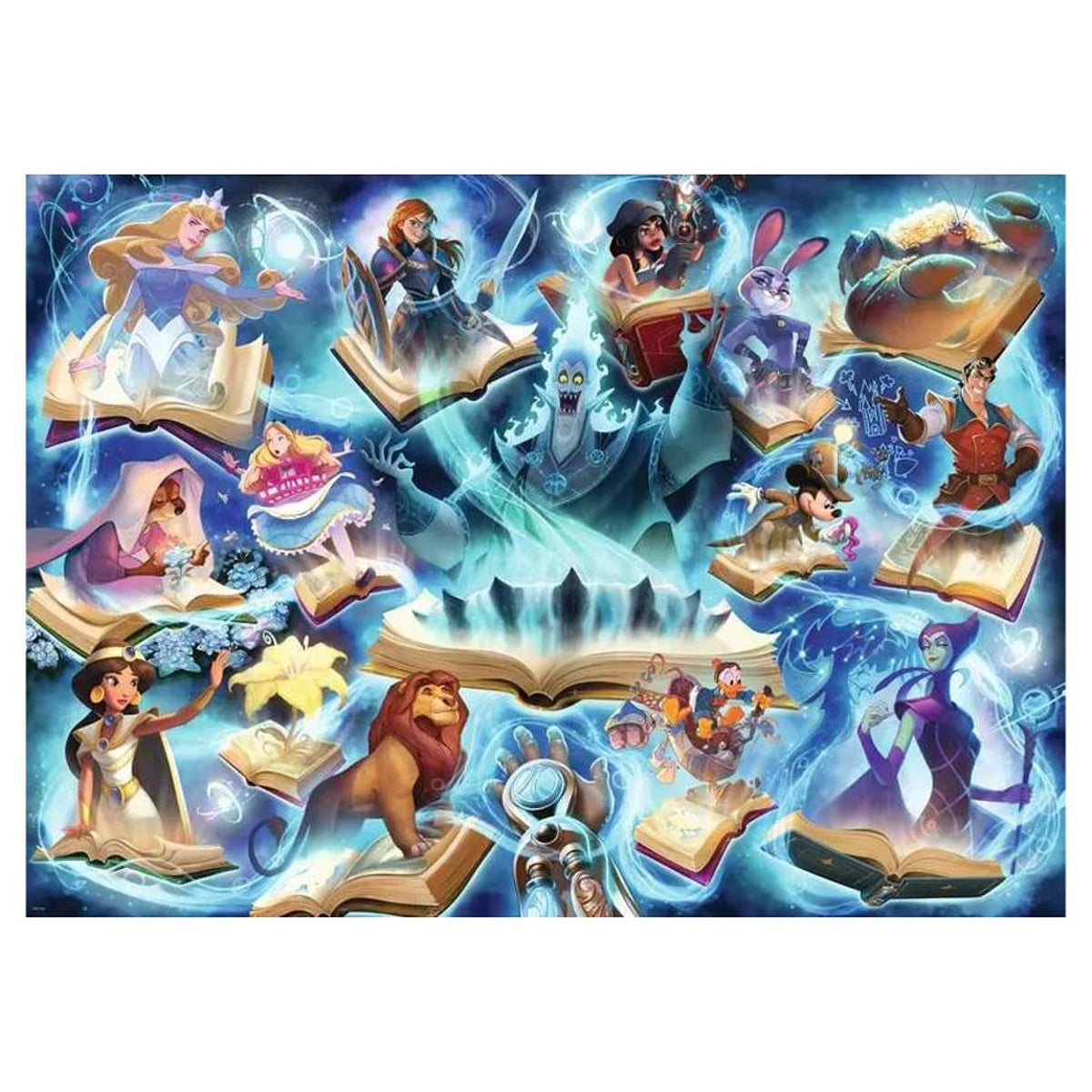 Puzzle: Disney Lorcana Sapphire 1000pc