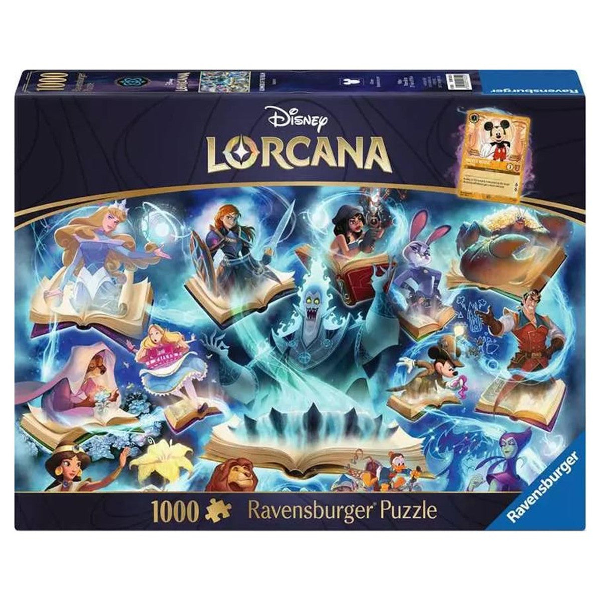 Puzzle: Disney Lorcana Sapphire 1000pc