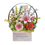 Rowood Wooden Flower Basket