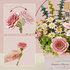 Rowood Wooden Flower Basket