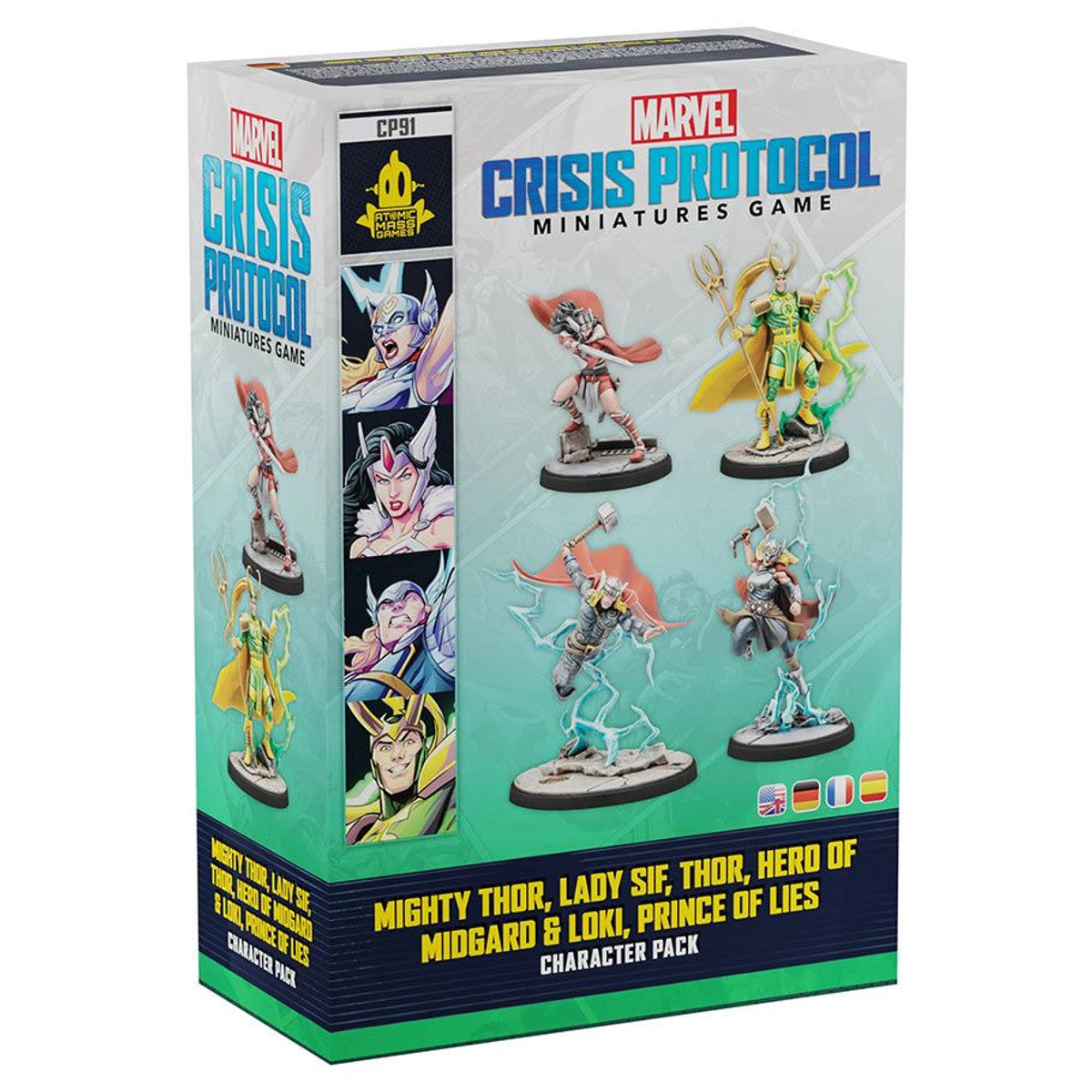 Marvel CP: Mighty, Sif, Thor, & Loki