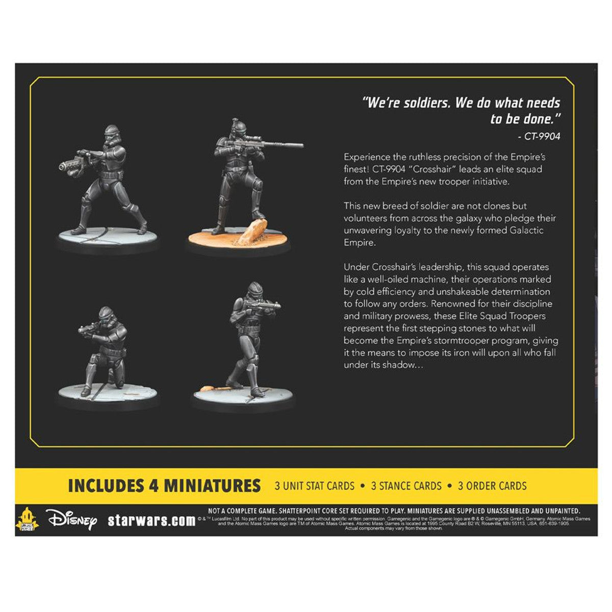 Star Wars Shatterpoint: Good Soldiers Squad Pack