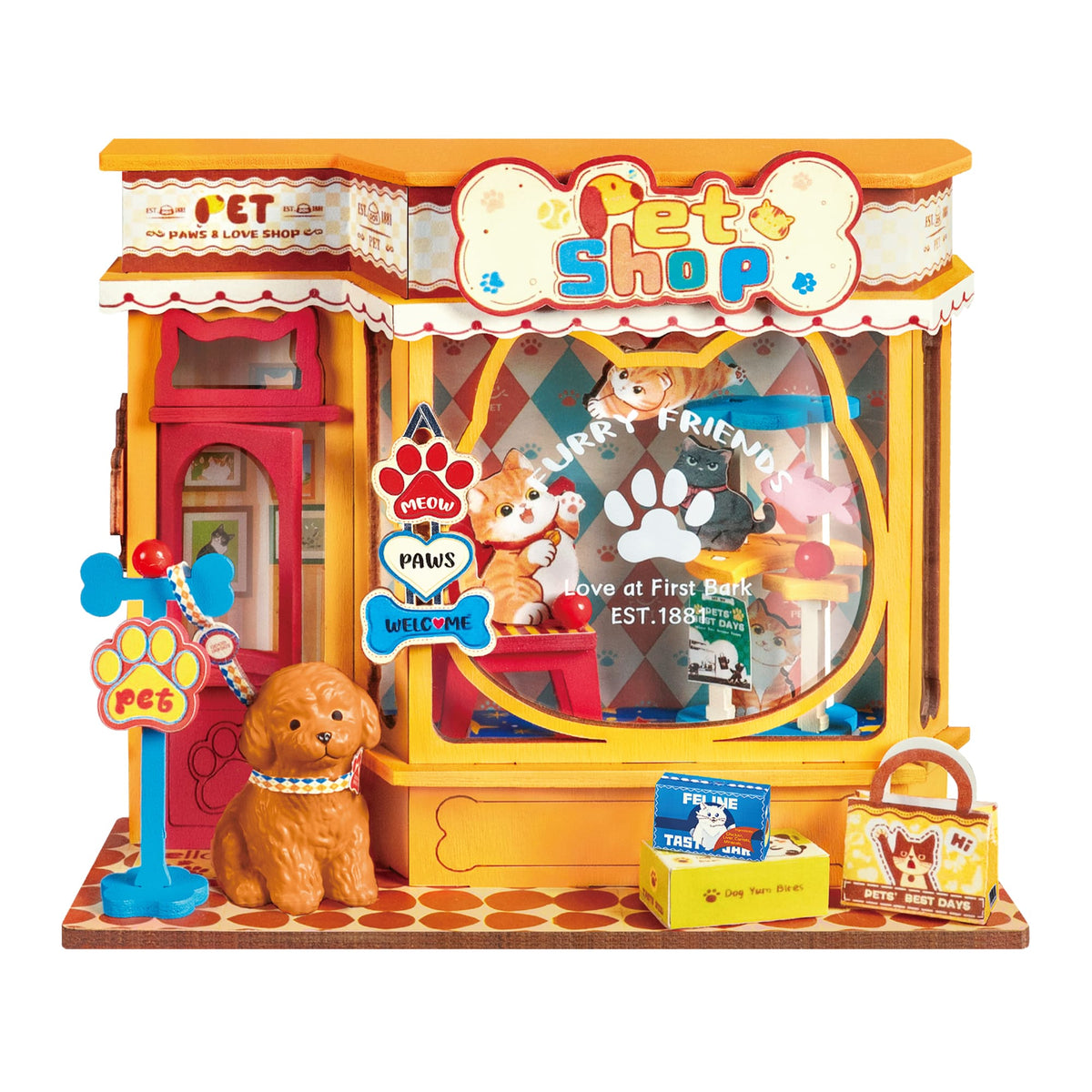 Rolife Pawfect Pet Shop