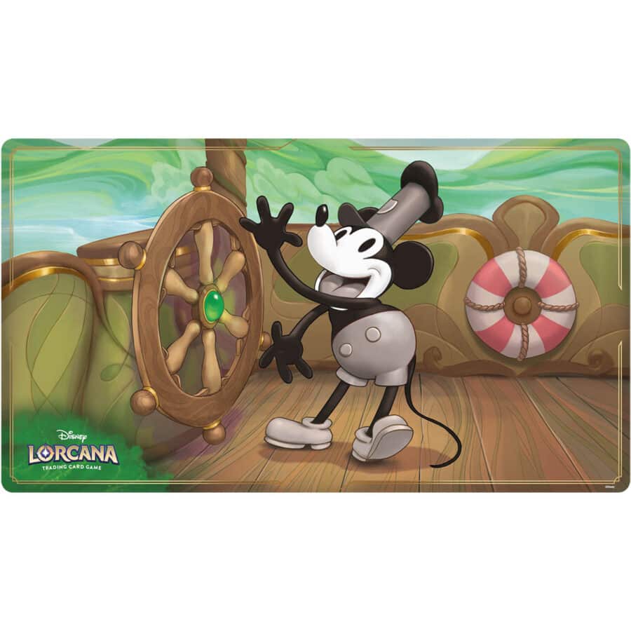 Playmat: Disney Lorcana- The First Chapter- Steamboat Willie