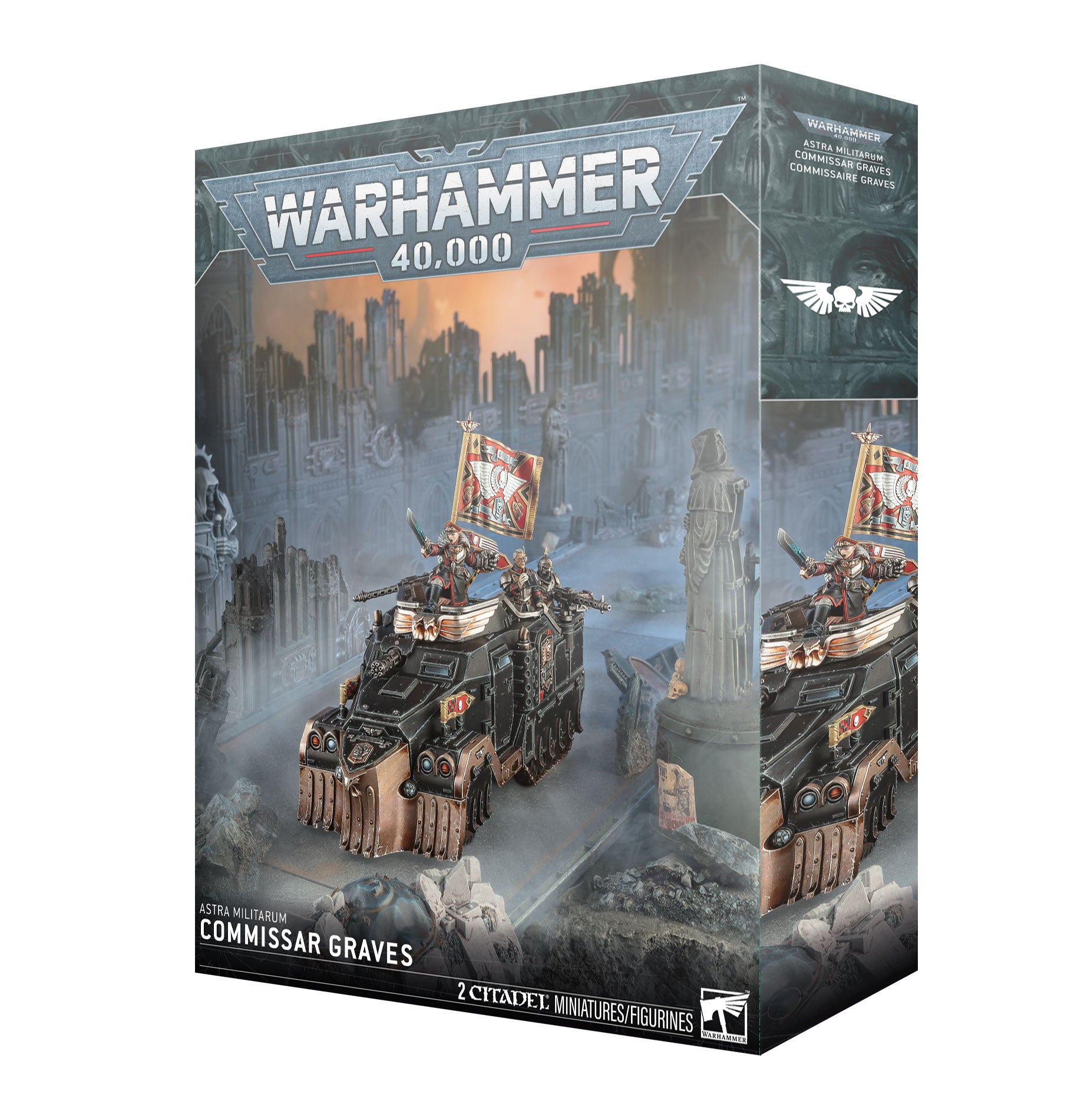 ASTRA MILITARUM: COMMISSAR GRAVES – BrickHammer Hobbies
