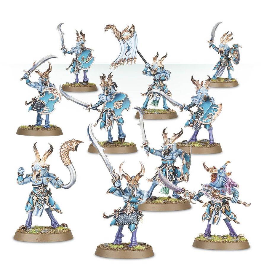 Spearhead: Disciples of Tzeentch – Tzaangor Warflock