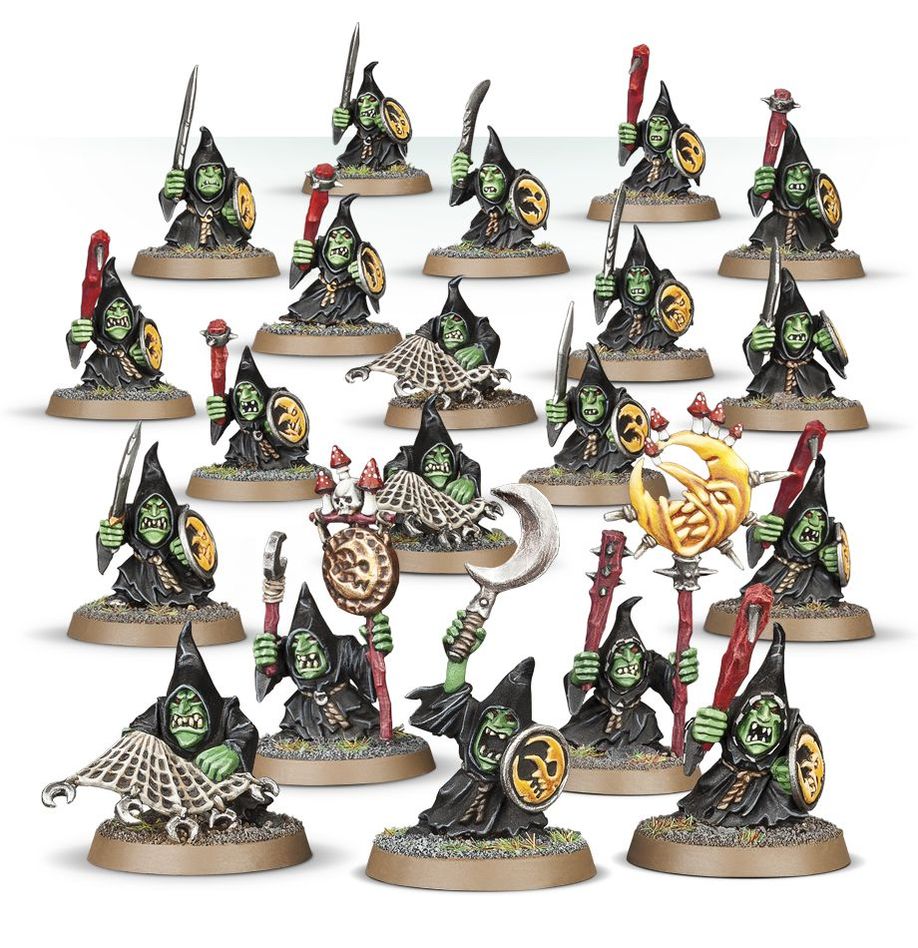 GLOOMSPITE GITZ: Moonclan Stabbas