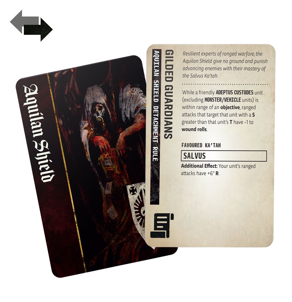COMMAND PACK: ADEPTUS CUSTODES (ENG)