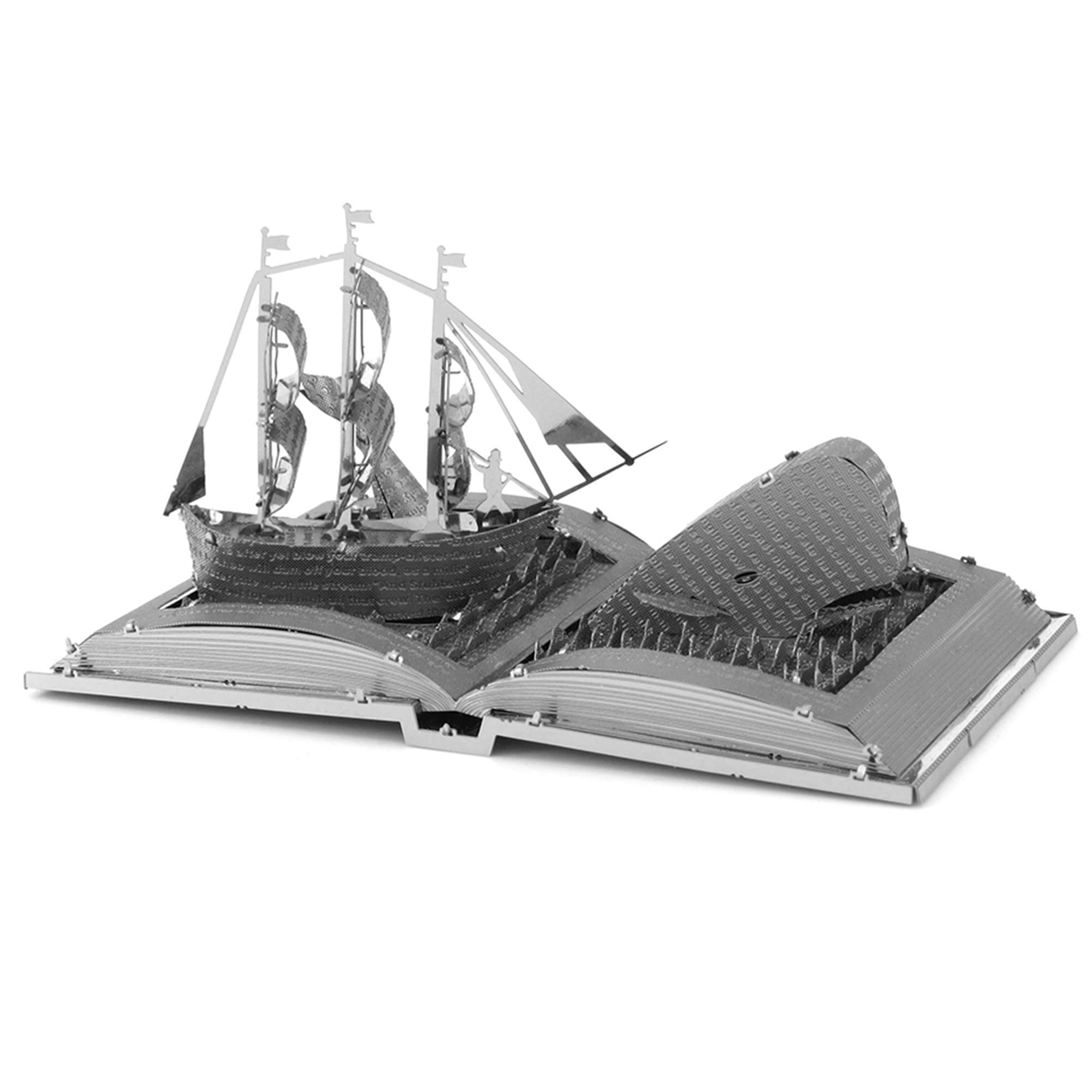 Metal Earth: Moby Dick Book Sculpture