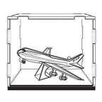 Acrylic Metal Earth® Display Cube 4"x5"x4"