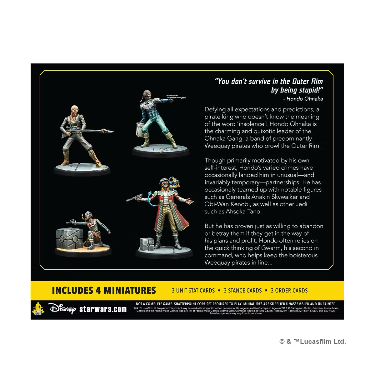 Star Wars Shatterpoint: That's Good Business Squad Pack