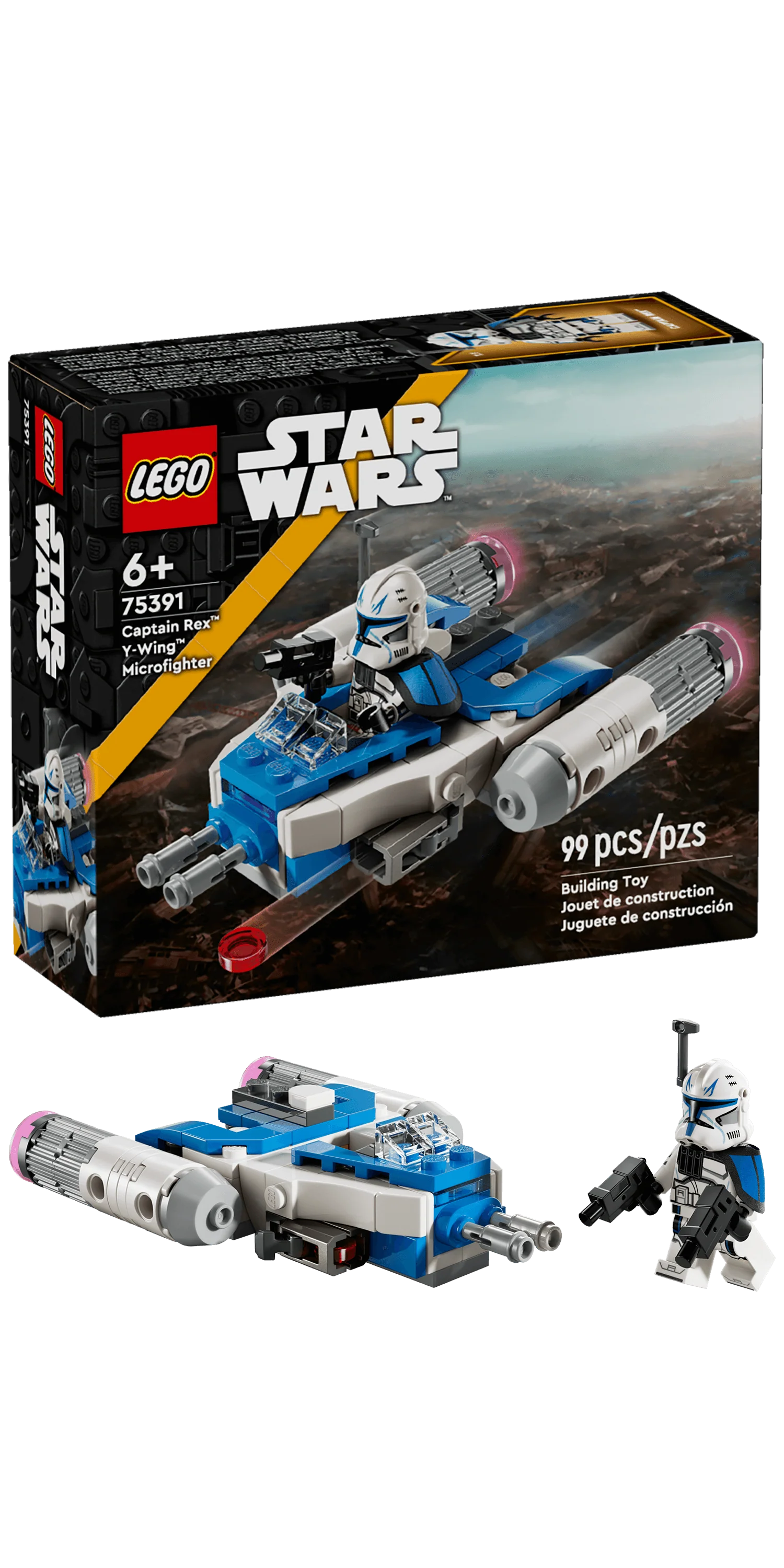 75391 Captain Rex Y-Wing Microfighter