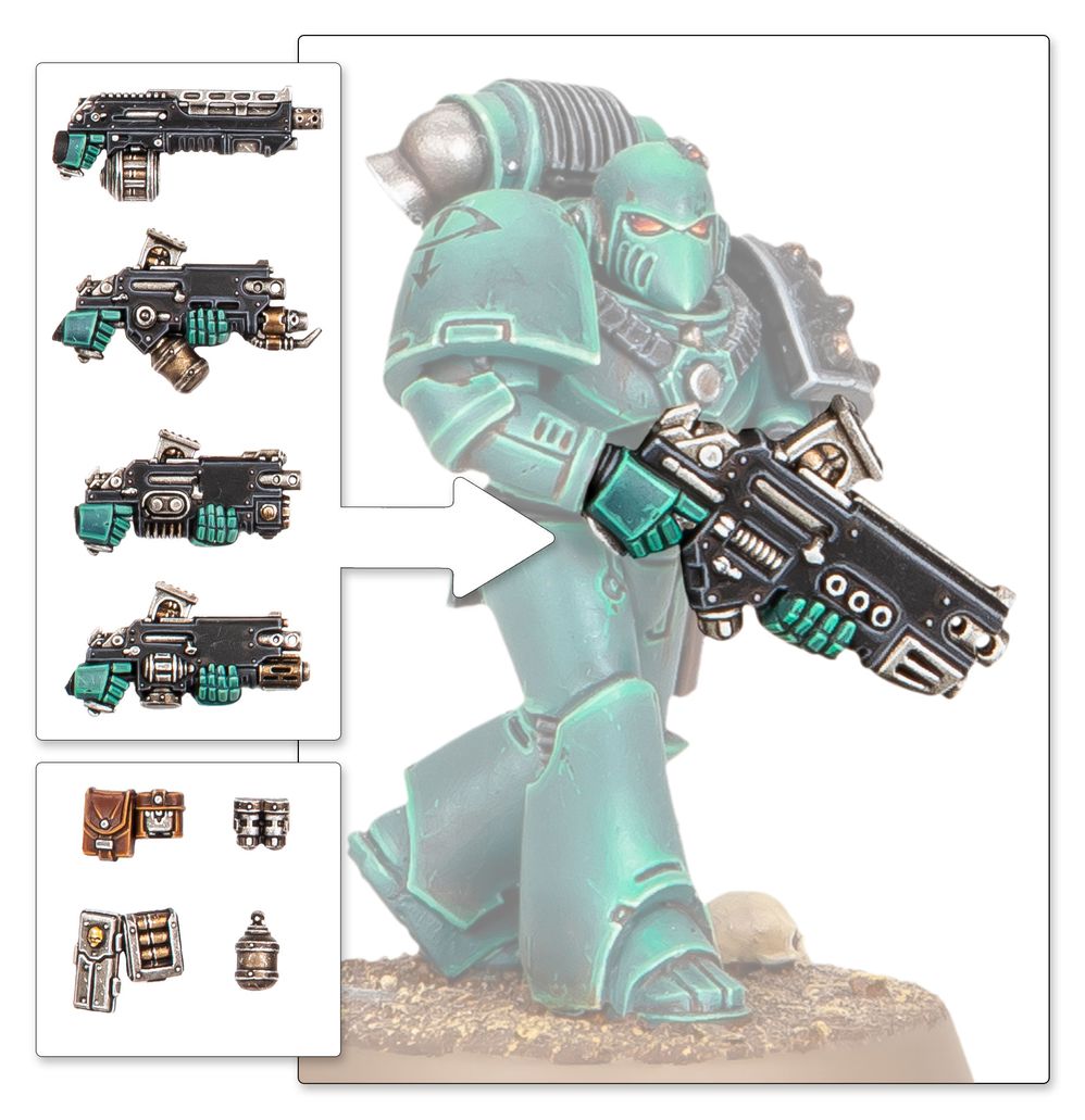 Legiones Astartes Combi-weapons & Shotgun Upgrades