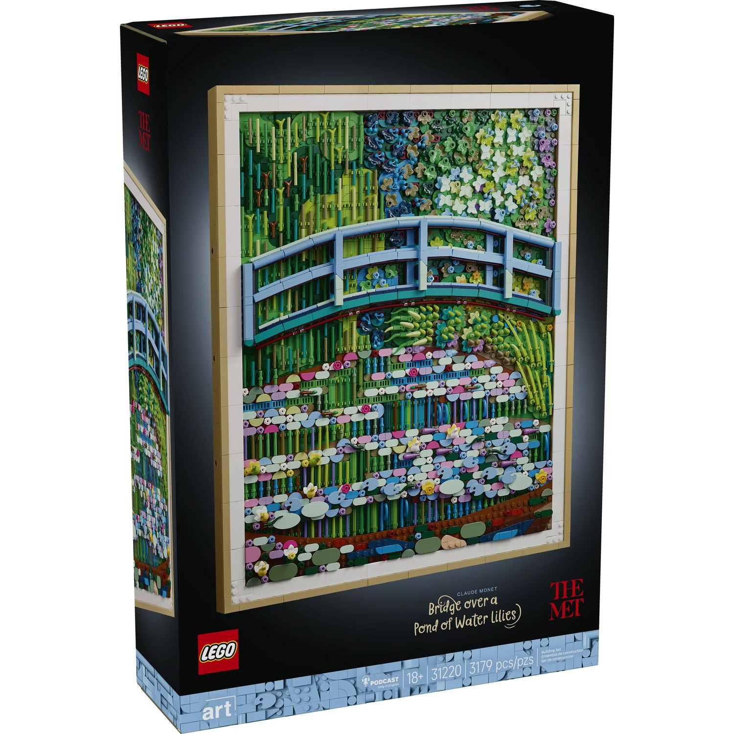 31220 Claude Monet – Bridge over a Pond of Water Lilies