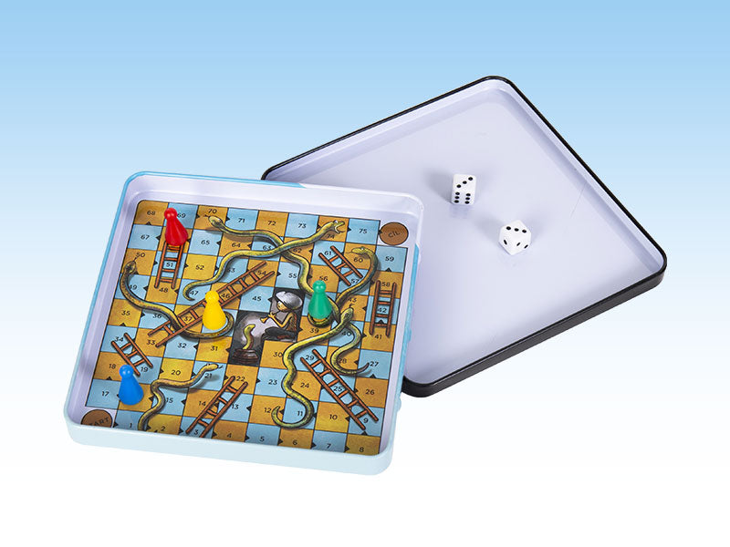 Magnetic Travel Games - Snakes and Ladders