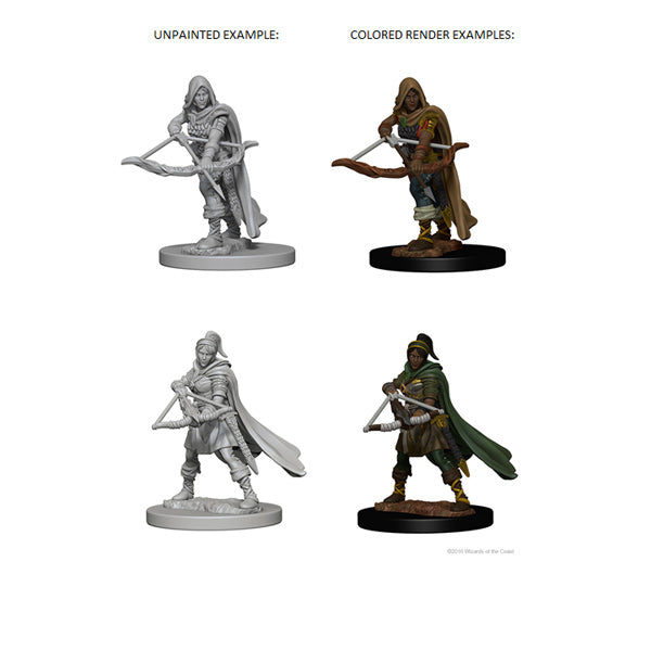 D&D Nolzur's Marvelous Miniatures: Unpainted Minis- Wave 1- Human Female Ranger