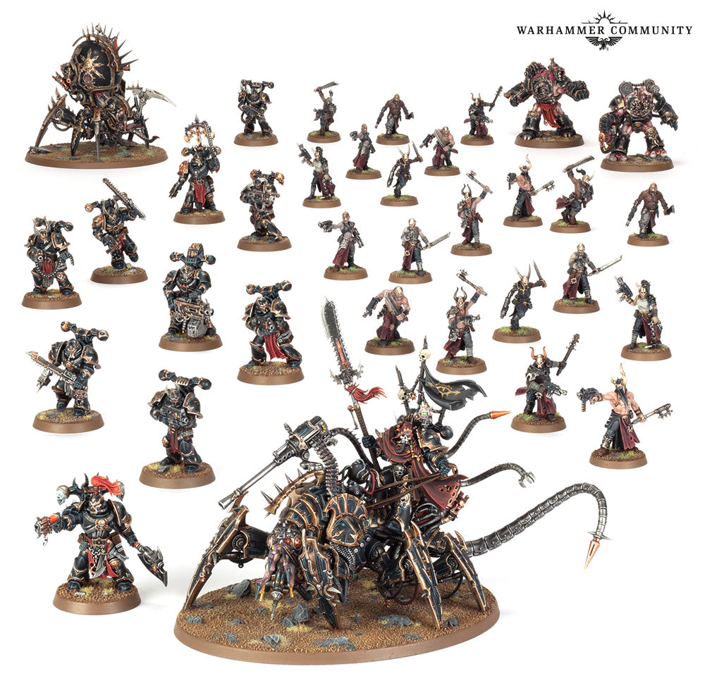 BATTLEFORCE: CHAOS S/MARINES WARBAND