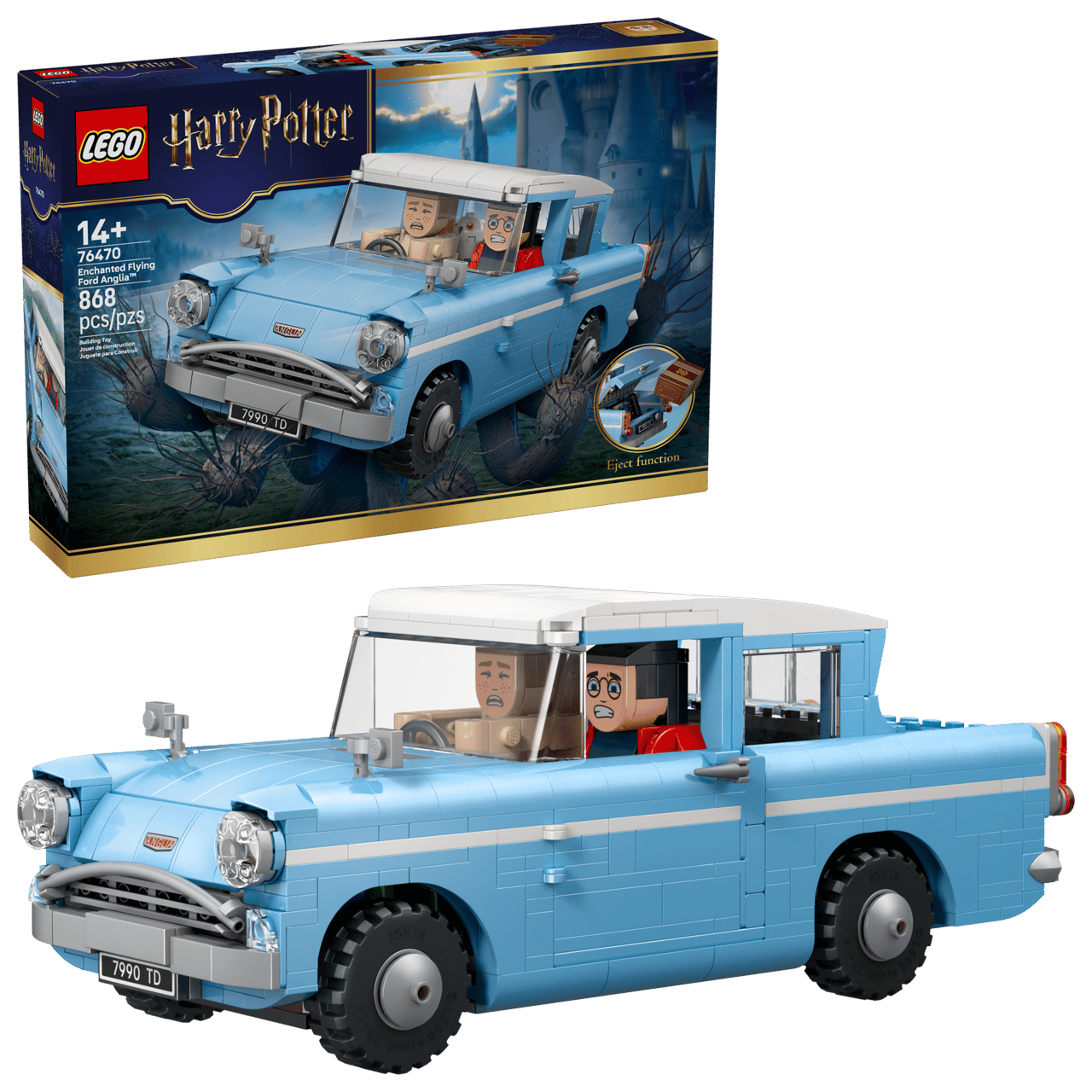 76470 Enchanted Flying Ford Anglia