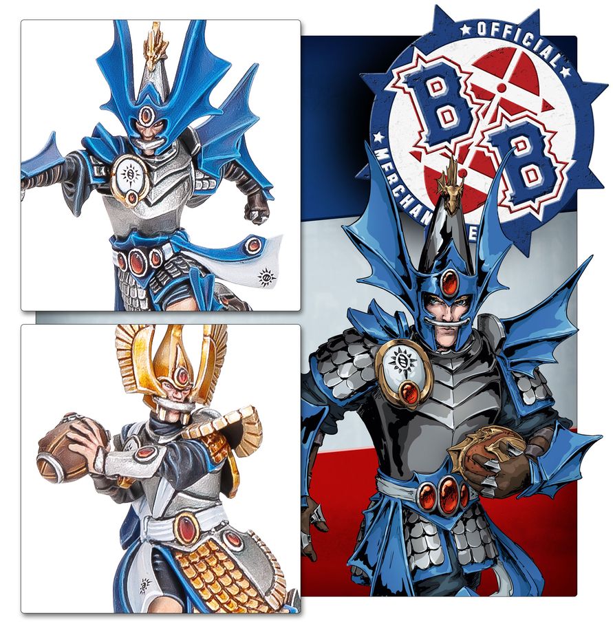 BLOOD BOWL: High Elf team Caledor Dragons