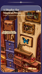 Rolife DIY Book Nook Kit - Magic Fantasy Corner