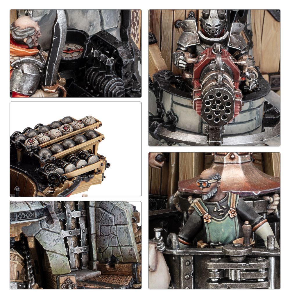 CITIES OF SIGMAR: Cannonade Cogfort / Conqueror Cogfort