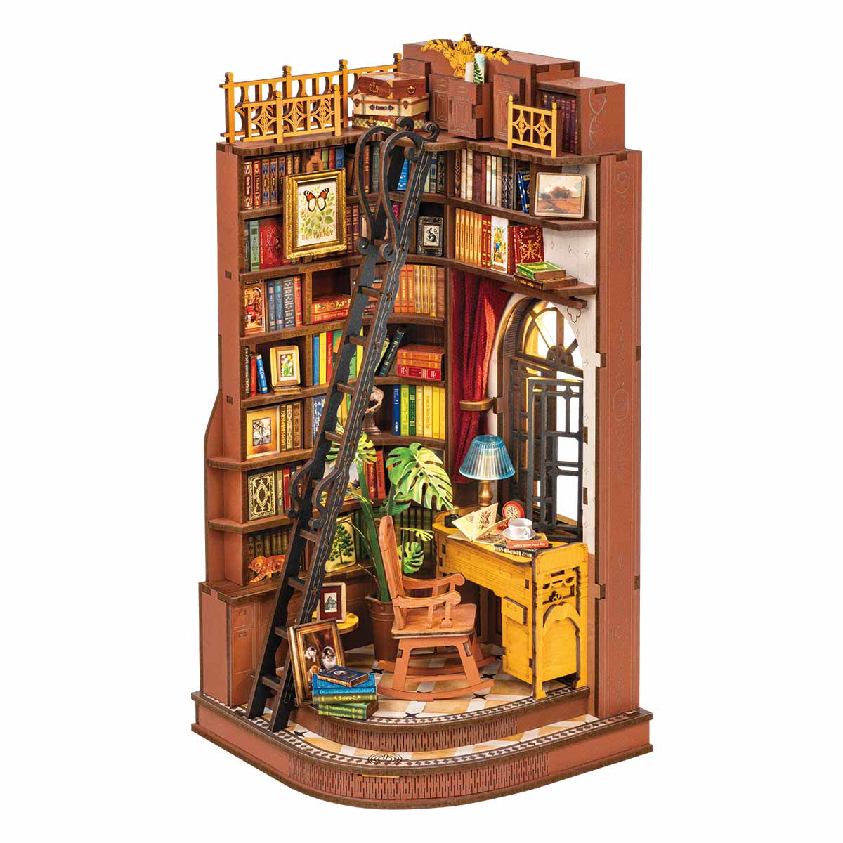Silent Corner Study DIY Book Nook
