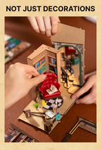 Rolife DIY Book Nook Kit - Bookstore