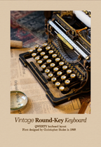 ROKR Mechanical Typewriter - 3D Wooden Model Kit (Classic Version)