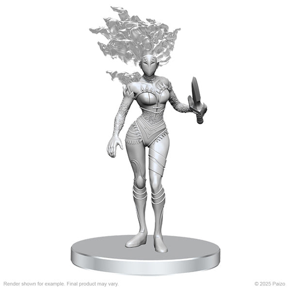 Pathfinder Battles Deep Cuts Miniatures: Wave 27- Gargoyle & Shae
