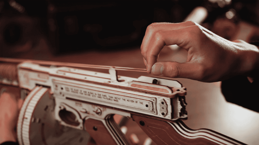 Submachine Gun - Rubber Band Gun