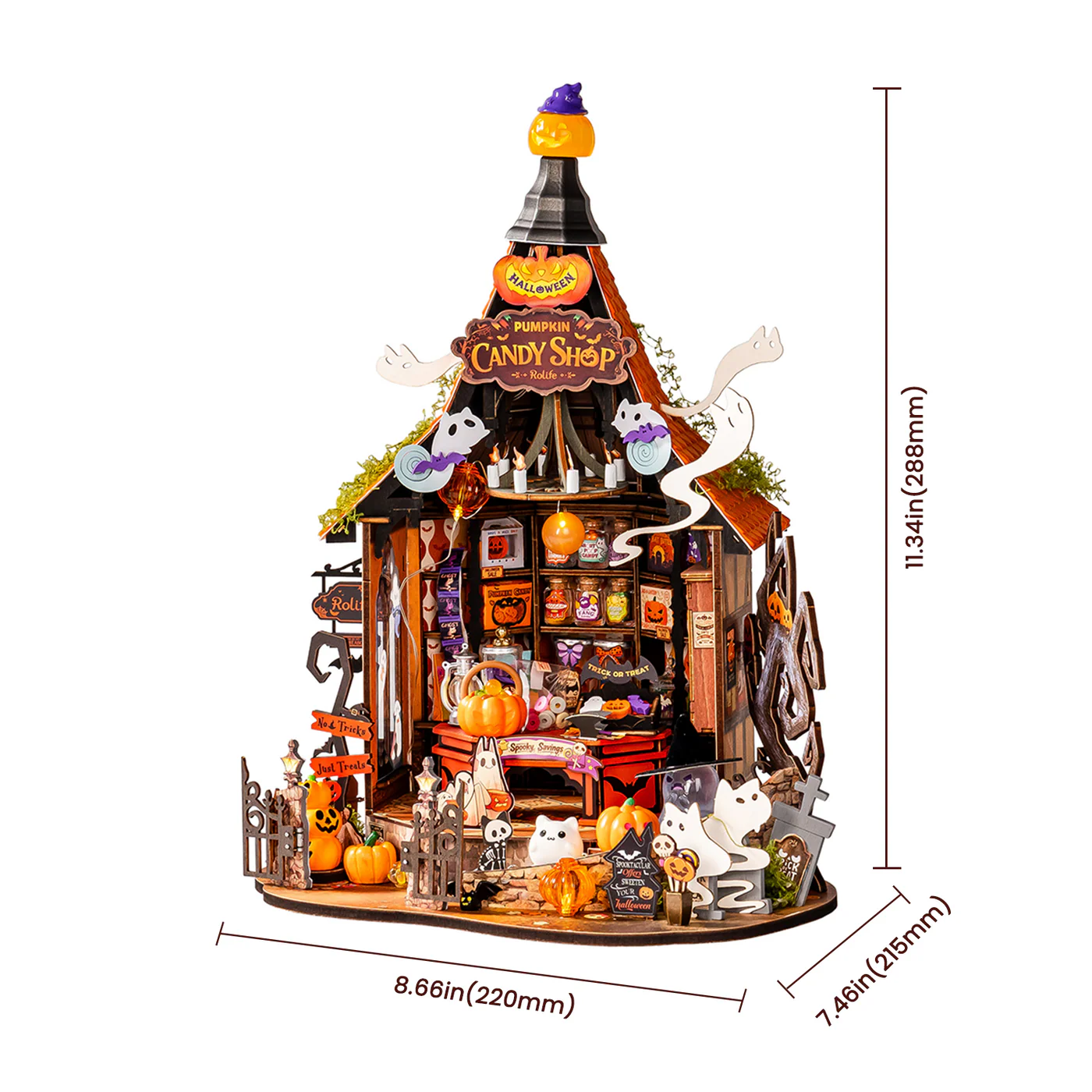 Rolife DIY Miniature House - Haunted Candy House