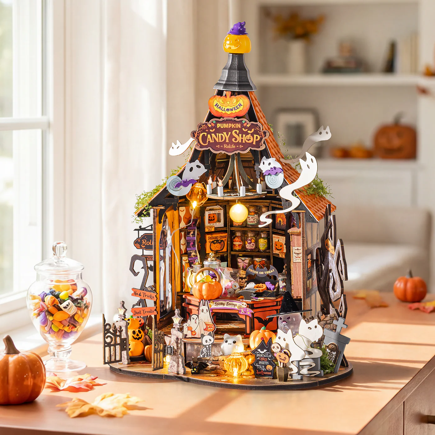 Rolife DIY Miniature House - Haunted Candy House