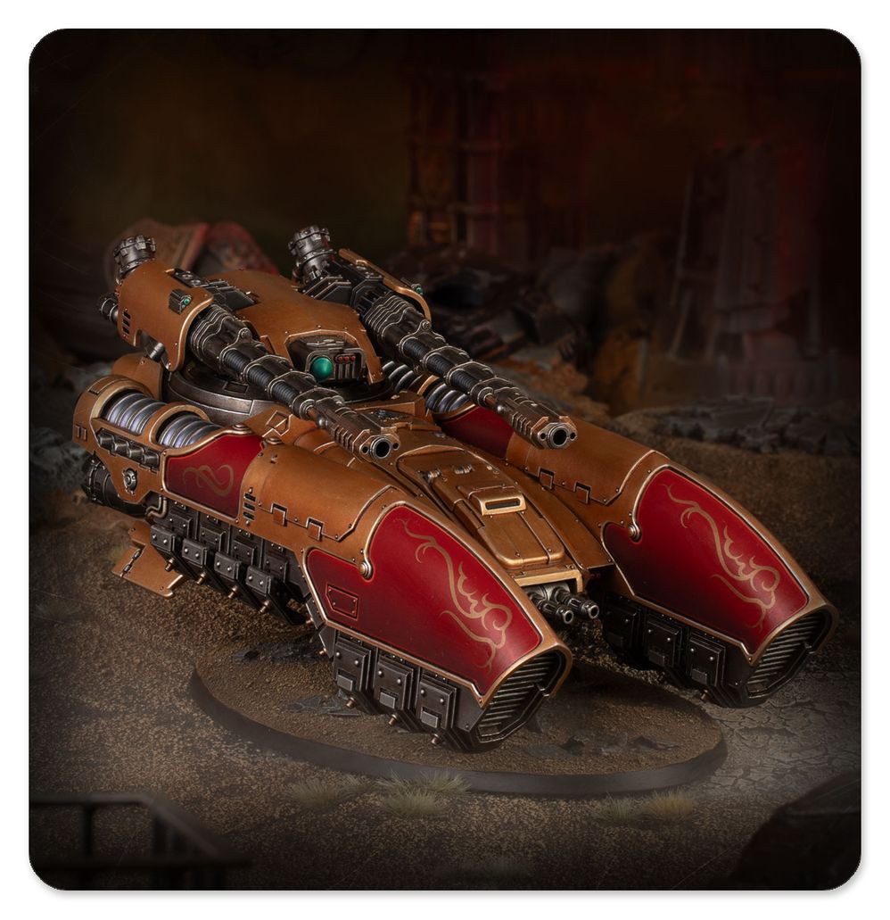 CUSTODES: CALADIUS GRAV-TANK