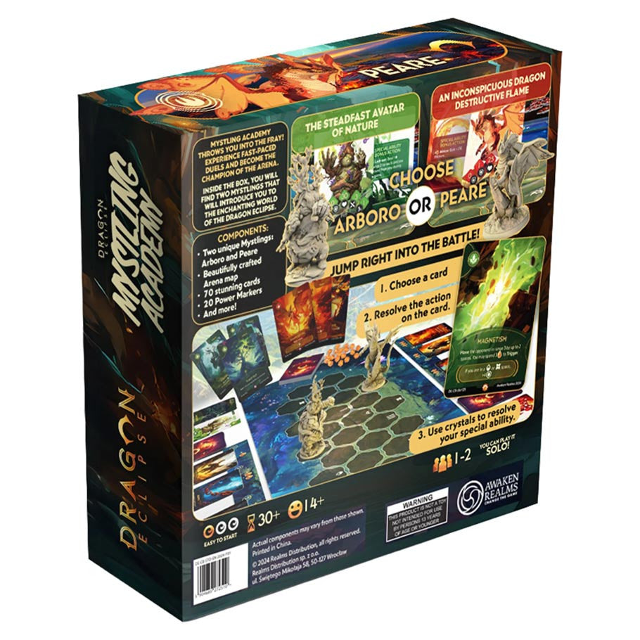 Dragon Eclipse: Mystling Academy: Peare vs Arboro