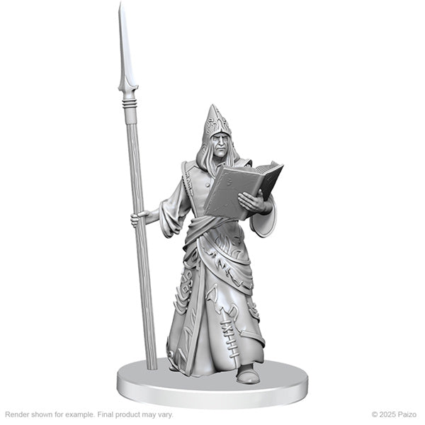 Pathfinder Battles Deep Cuts Miniatures: Wave 27- Vloriak (Despoiler Demon) & Demonologist