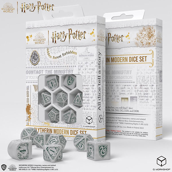 Harry Potter Modern Dice: Slytherin