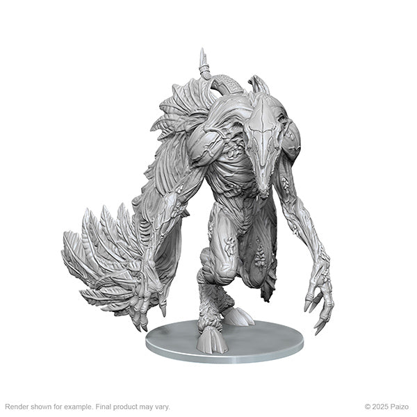 Pathfinder Battles Deep Cuts Miniatures: Leukodaemon W26
