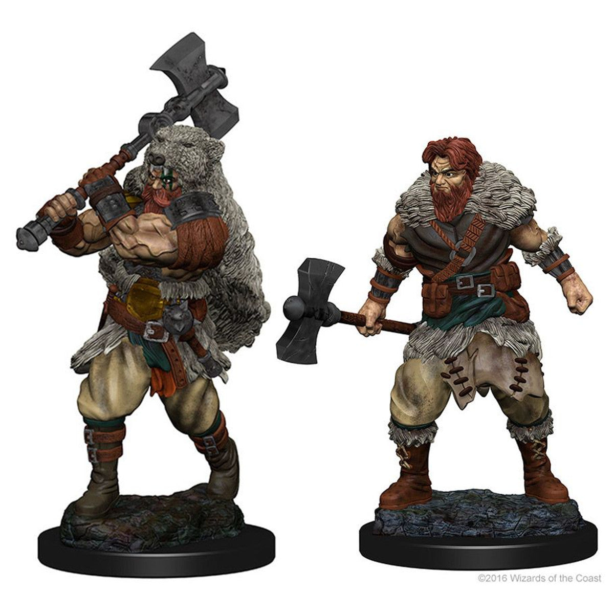 D&D Nolzur's Marvelous Miniatures: Unpainted Minis- Wave 1- Human Male Barbarian