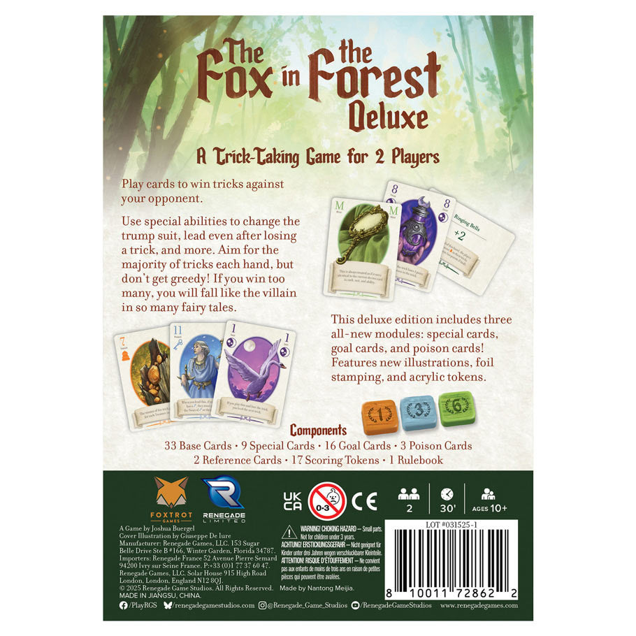 The Fox in the Forest Delux